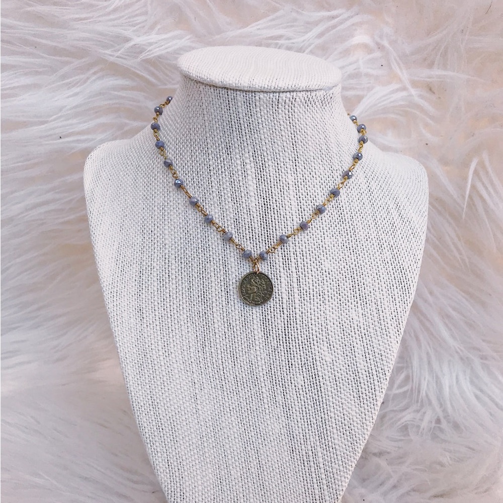 Coin Pendant Necklace